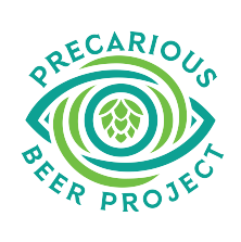 Precarious Beer Hall's Anniversary 5K Logo