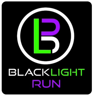 Blacklight Run | Portland Logo