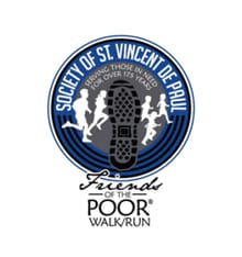SVdP Friends of the Poor Walk/Run/Pancake Breakfast logo