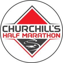 CHURCHILL'S HALF MARATHON logo