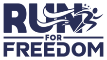 Run for Freedom, 5K and 10K, + Ruck logo