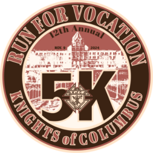 Coldwater Knights of Columbus 5k Run/Walk for Vocations Logo