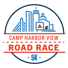 2026 Camp Harbor View 5k Road Race logo