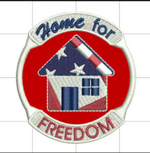 Home For Freedom Marathon - Grit. Faith. Freedom logo