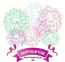 Clovis New Year's Day 5K logo