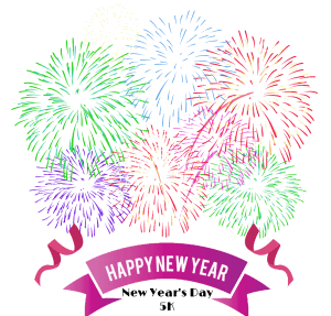 Clovis New Year's Day 5K Logo