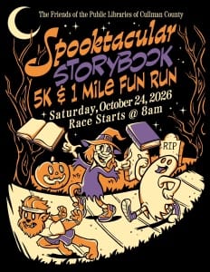 Spooktacular Storybook 5k & 1 Mile Fun Run Logo