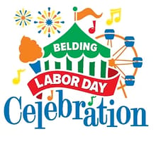 Corewell Health Flat River Belding Labor Day 5k & 1 Mile Fitness Walk logo