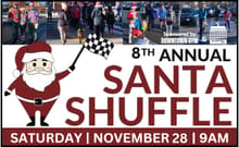 Santa Shuffle Laconia logo