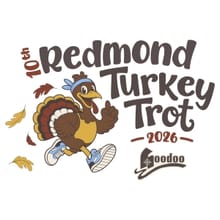 Redmond Turkey Trot presented by Hoodoo logo