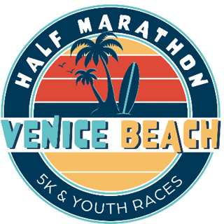 Venice Beach Half Marathon and 5k Logo