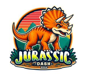 Jurassic Dash 5K & Fun Run Logo