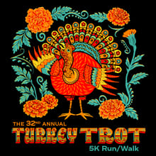 32nd Annual Turkey Trot 5K Run/Walk presented by Cox Health logo