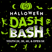Halloween Dash Bash Open 5K logo