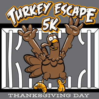 Rylie’s Smile Turkey Escape 5k & 1m Logo