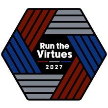 Run the Virtues 5K and 1 Mile Run/Walk logo