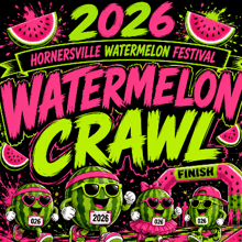 Hornersville Watermelon Crawl logo
