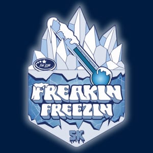 Freakin Freezin 5K - Chattanooga Logo