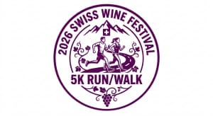 Swiss Wine Festival Vevay River Run 5K Logo