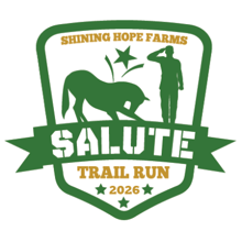 Shining Hope Farms Salute Trail Run logo