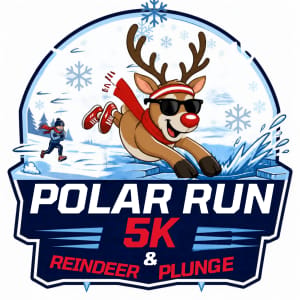 Polar Run 5K and Reindeer Plunge Logo