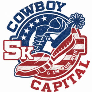 Cowboy Capital 5K & 1M Fun Run Logo