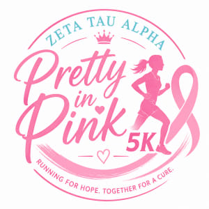 Pretty In Pink 5k Logo