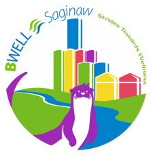 BWell Saginaw Strides Toward Wellness 2026 logo