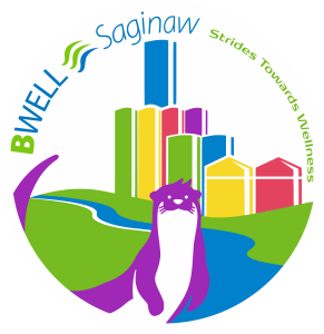 BWell Saginaw Strides Toward Wellness 2026 Logo