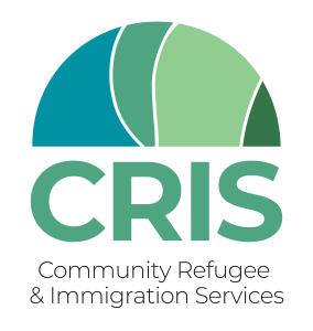 Community Refugee & Immigration Services' 13th Annual 5K + Community-Wide Event Logo
