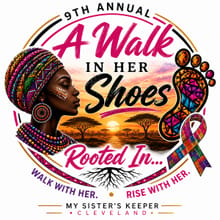 9th Annual - A Walk in Her Shoes logo