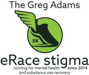The Greg Adams eRace Stigma 5K Logo