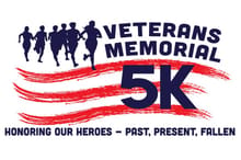 12th Annual Veterans Memorial 5K logo