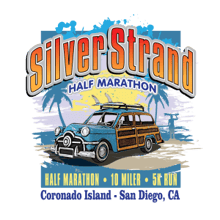 Silver Strand Veterans Day Half Marathon, 10 Miler, 12K & 5K - San Diego logo