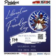 Liberation and Freedom Days Reparations Run/Walk logo