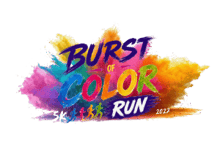 Burst of Color Run logo