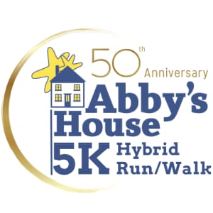 Abby's House Hybrid 5K Run/Walk Logo