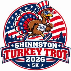 Shinnston Turkey Trot & Gobble Wobble Logo