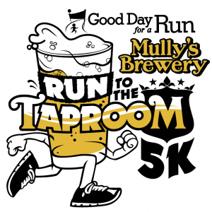 Run to the Taproom - Mully's Brewery Father's Day 5K Logo