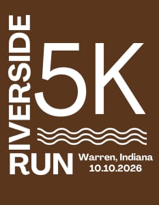 Warren Riverside Run 5k Logo