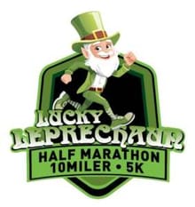 The Lucky Leprechaun Half Marathon, 10 Miler, & 5K logo