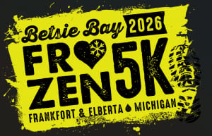 Betsie Bay Frozen 5K Logo