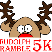 Rudolph Ramble 5K Run/Walk logo