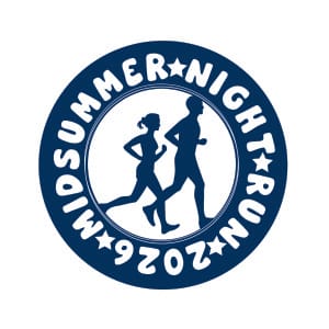A Midsummer Night's Run presented by HomeTown Bank of Alabama Logo