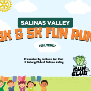 3K/5K Fun Run for Literacy Logo