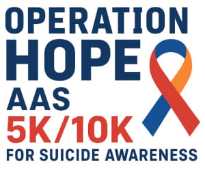 Operation Hope: AAS 5K/10K for Suicide Awareness Logo
