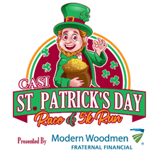 CASI's 45th Annual St. Patrick's Day Race logo