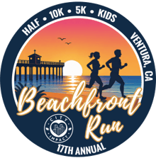 17th Annual BEACHFRONT RUN logo