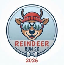 Reindeer Run 5k logo