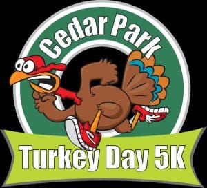 Cedar Park Turkey Day 5K Logo